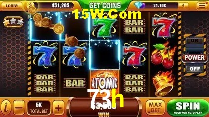 Jackpots e promoções na 73h