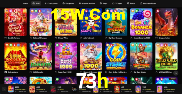 Bônus Generosos e Exclusivos no 73h para Você!